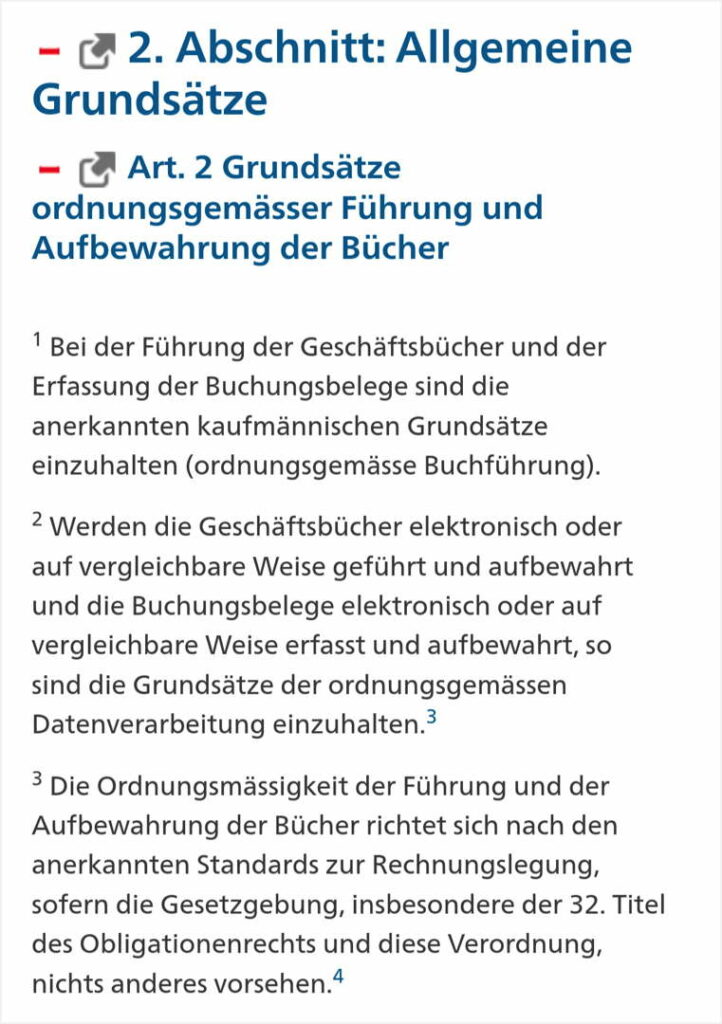 PDF-Rechnung per Mail und Aufbewahrungspflicht: ordnungsmässige Buchführung vorausgesetzt